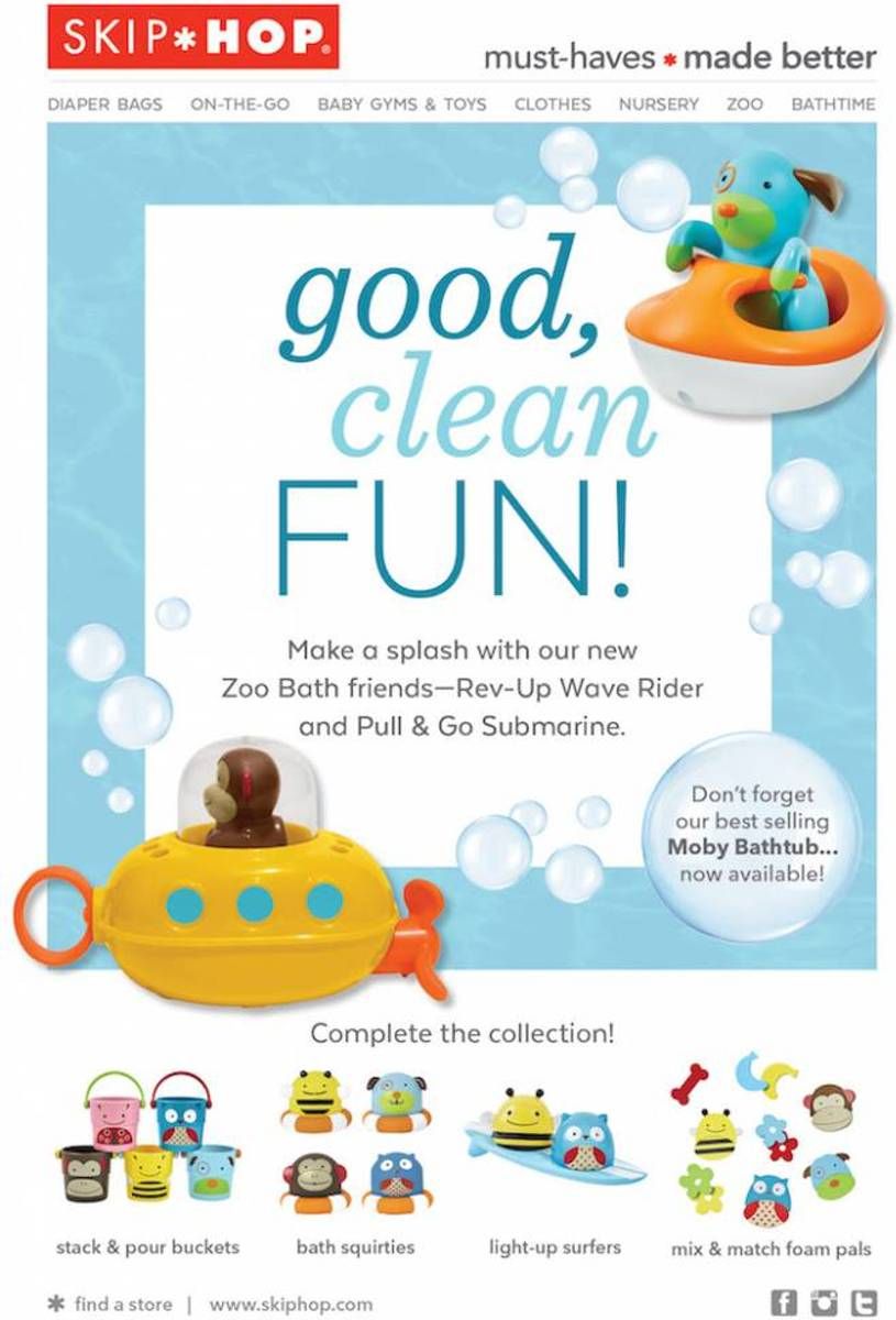 Skip Hop Zoo Bath Badspeelgoed Onderzeeër