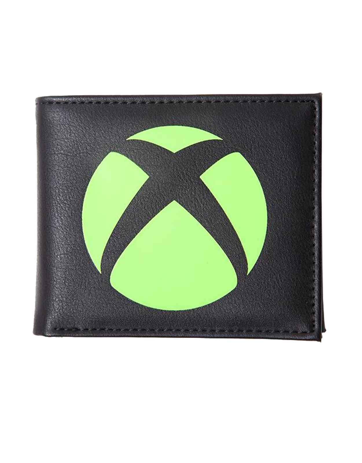 Bioworld Xbox Logo Bifold Wallet - Zwart - Kunststof