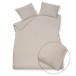 Vandyck Dekbedovertrek PURE 07 YD W.BAND stone 2-persoons (200x200/220 )