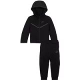 Nike Tech Fleece Fz Set voor baby's Black 12 maanden