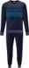 Pastunette Northern Nights Pyjama Velours Blauw Maat S