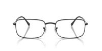 Ray-Ban Rx 3746v Lunettes de vue unisexe noir rectangulaires 54mm