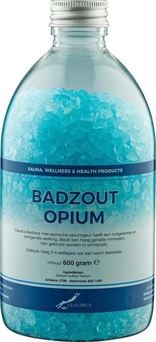 Claudius Cosmetics B.V. Badzout Opium - 600 gram - Set van 6 stuks