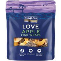 Fish4Dogs Apple Fish Wraps - 90 gram