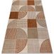 RugsX ARCANA 2160 tapis crème / oranje, géométrique 120x170 cm