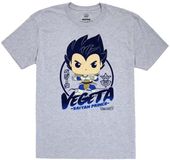 Funko Pop! & Tee Box: Dragon Ball Z - Vegeta Grijs (Size XL)