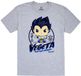 Funko Pop! & Tee Box: Dragon Ball Z - Vegeta Gris (Taille XL)