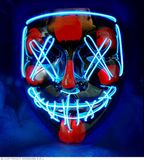Widmann Scary masker blauw led