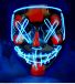 Widmann Scary masker blauw led