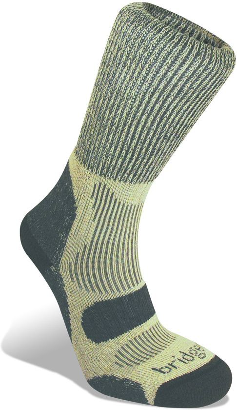 Bridgedale Lightweight Cotton Cool Comfort Boot Wandelsokken - Heren - Charcoal - 0610306138019
