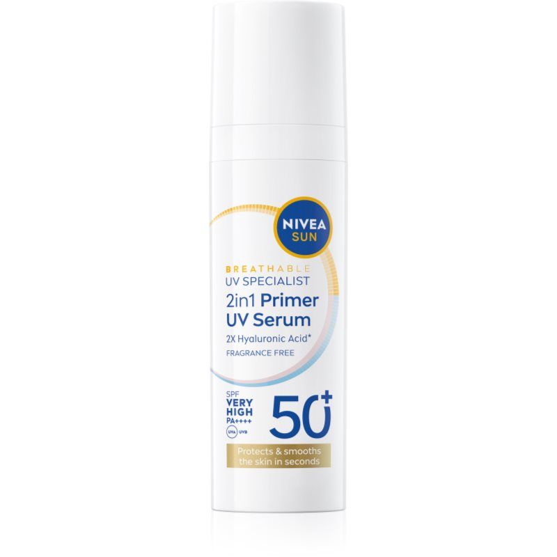 Nivea Sun SPF50+ Primer Daily UV Serum, 30 ml