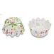 Stxe4dter Papieren Cupcake Vormpjes Bakvorm, Papier, Meerkleurig, 3,5 cm, 50