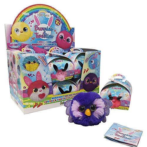 Sbabam Bunnies & Tweeties pluche dier, 3 stuks