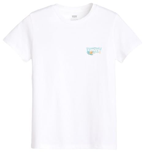 Levi's The Perfect Tee T-shirt dames - waves ashore bw fill - XS