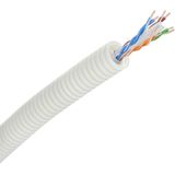 Precaflex Pre-wired Flexible Conduit 16mm UTP Cat.6 25m