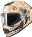 Bogotto Rapto Skull Helm - Integraalhelm - Zand - XL