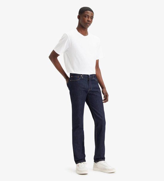 Levi's 511 Slim Fit Jeans Donkerblauw Heren W34 L34
