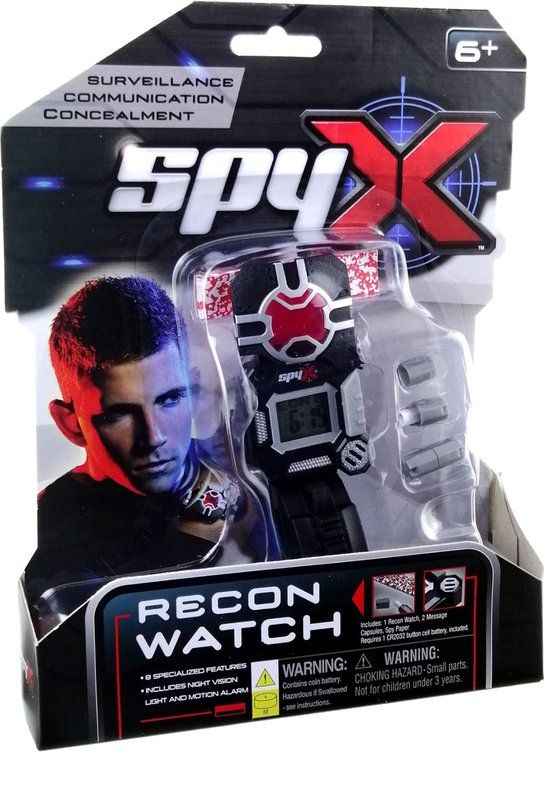 Spy X Spionnenhorloge Spy2X Rec