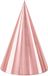 PartyDeco Hoedjes Rose Gold (6 stuks)