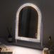 VANITII Hollywood Arch spiegel - Wit - 30cm x 41cm