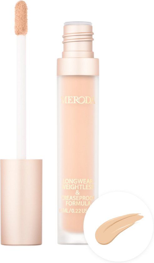 Meroda Universal Concealer - 5W | Rozig beige een neutrale ondertoon voor de lichte tot medium huid - 30ml