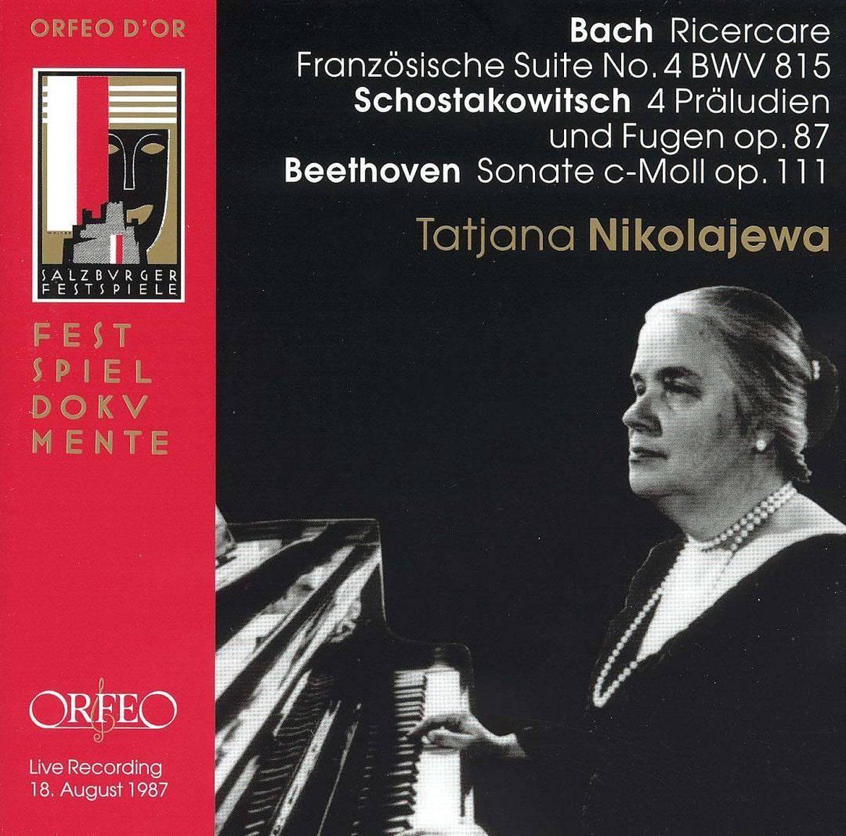 OUTHERE Ricercare, Franzosische Suite 4/Chostakov - Muziek - 4011790612126