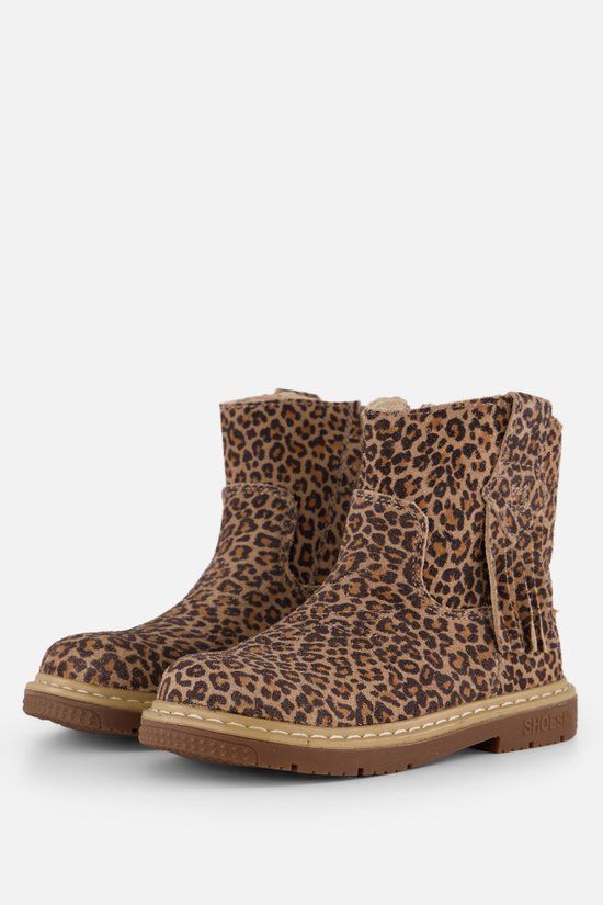 Shoesme Bc25w004 Laarzen - Suède - Meisjes - Bruin - Maat 26