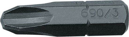 Gedore Bit 1/4" PH3 lang 10st.