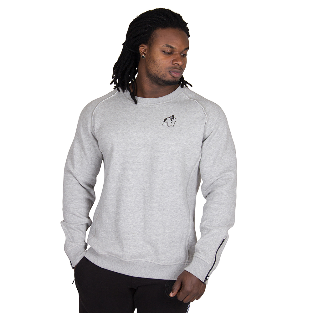 Gorilla Wear Durango Crewneck Sweatshirt - Gray - S