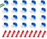 Sans marque 30 pièces - connecteur de câble - connecteur de câble étanche - Accessoires de tonte - pour robot tondeuse, tondeuse à gazon (20 connecteurs étanches + 10 connecteurs de fil)