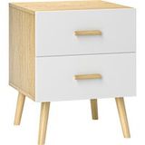 Table de chevet en chêne 40x40x50 cm