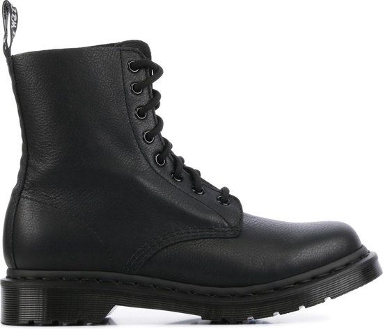 Dr. Martens 1460 Pascal Mono Women's Leather Lace-Up Boots - Black - Size 37