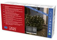 Konstsmide Buitenverlichting 4720-117 - hoogwaardig verbindingssysteem met 100 LED ijspegels start, kleur: warmwit, 104 leds