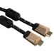 Hama 39122125 HDMI kabel 3 m HDMI Type A (Standaard) Zwart, Brons