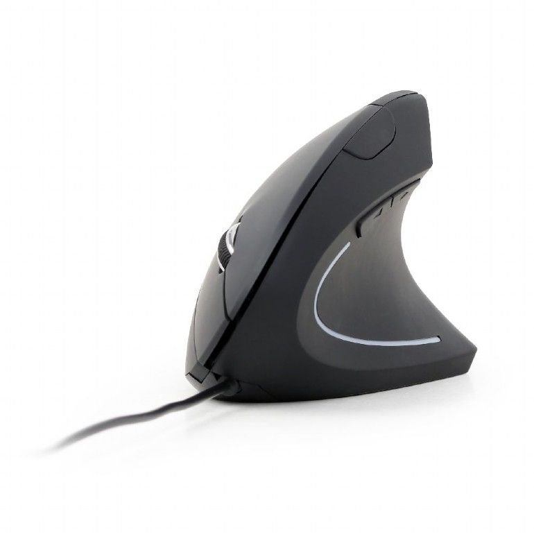Gembird MUS-ERGO-01 - Ergonomische USB muis - 3200 DPI - Zwart