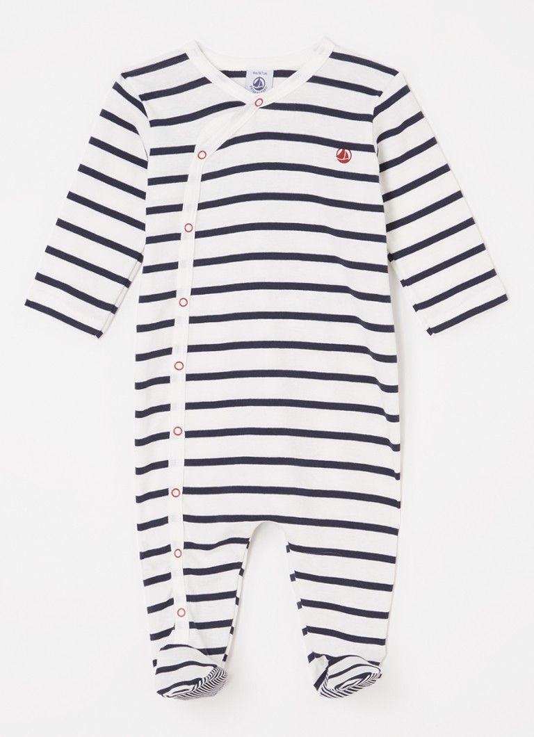 Petit Bateau Babypak met streepprint
