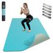 Tapis de yoga XXL - 183 x 91 cm - 6 mm d'épaisseur - Antidérapant - TPE