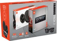 JBL Famous Pack 2 - Autoradio Celebrity150 + Stage2 65M Haut-parleurs auto