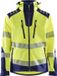 Blaklader Softshell Jack High Vis 4491-2513 - High Vis Geel/Marineblauw - XL