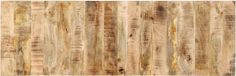 vidaXL Hoofdbord 160 cm massief ruw mangohout