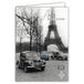 IETSCPXL-15008N Renault IETSCPXL-15008N MAXI GROTE KAART XL 22 x 31 cm Officiële licentie Eiffeltoren Auto Verzamelwagen - Wit Interieur 44 x 31 cm - Met envelop - Vertrek Pensioen Verjaardag