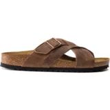 Birkenstock Sandales cuir huilé Lugano