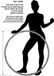 Schildkröt Fitness hoelahoep massage ring 100cm cardio training