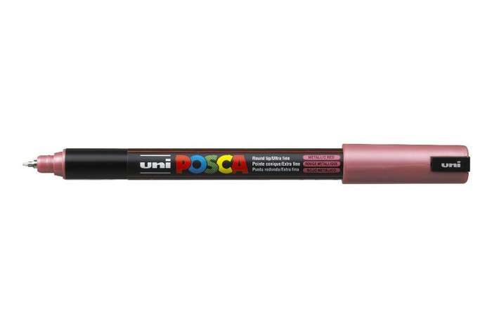 uni-ball uni POSCA PC-1MR - Markeerstiften - Zwart, Rood - 1 stuk