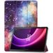 iMoshion Housse pour tablette Lenovo Tab P11 (2ème génération) - Étui livre - 11,5 pouces - Multicolore / Espace