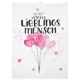 GRUSS & CO 47104 Geschirrtuch Lieblingsmensch