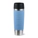 EMSA Travel Mug Waves Grande 500 ml Blauw, Roestvrijstaal
