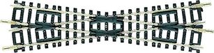Fleischmann N rails (sans ballast) 22245 Croisement 112,6 mm 15° 4 pièce(s)