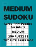 Medium Sudoku Puzzle Book for Adults Volume 30
