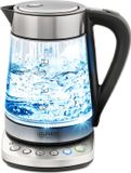 TZS First Austria Waterkoker - Glas - Elektrisch 1.7L - met LED - 2200W
